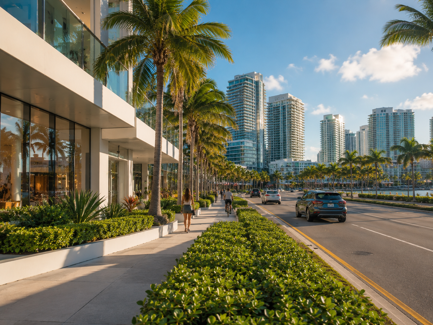 Downtown Miami short-stay, event, cruise, and waterfront-access visual