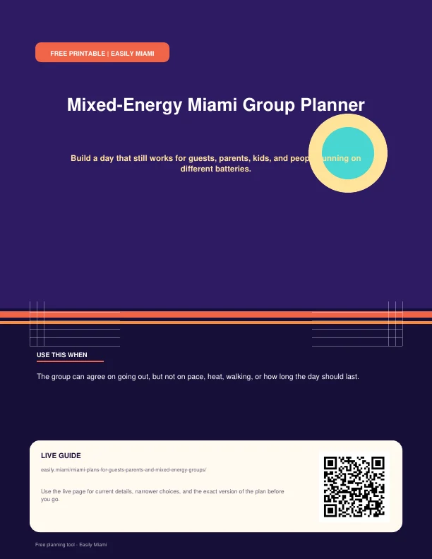 Mixed-Energy Miami Group Planner printable cover